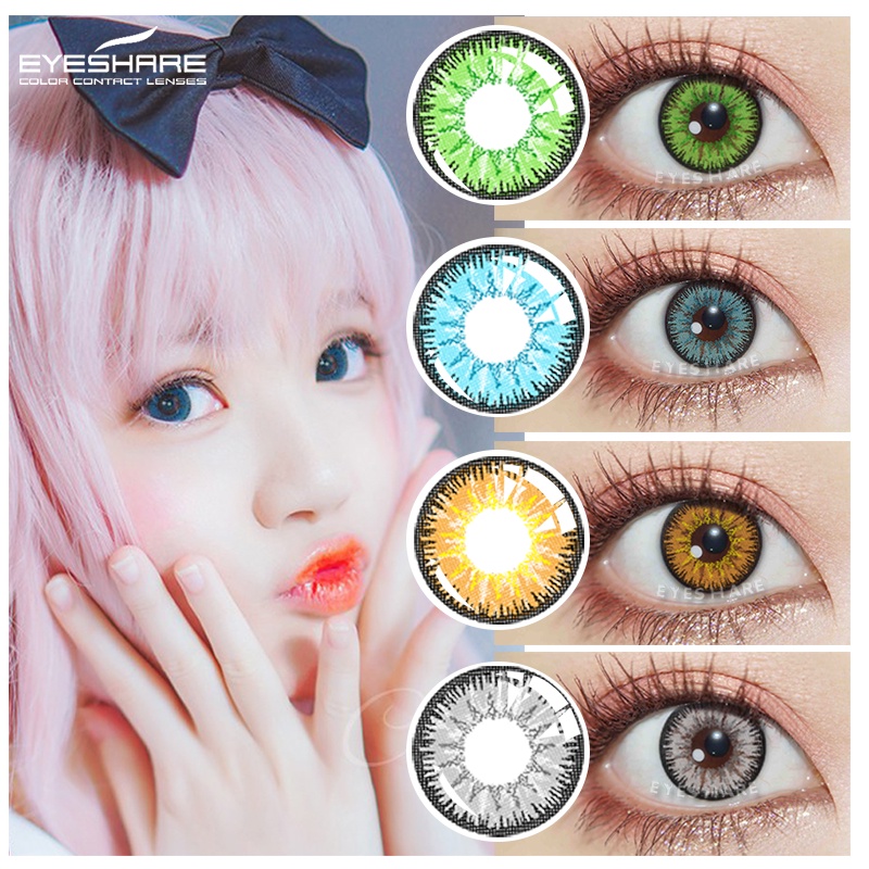 Softlens [★COD★]AYY-RED-COLD-GRAY KAWAII Cosplay HALLOWEEN Riasan Efek Khusus / Permainan Peran /Lensa Mata Soflen Mata Softlens Soflens