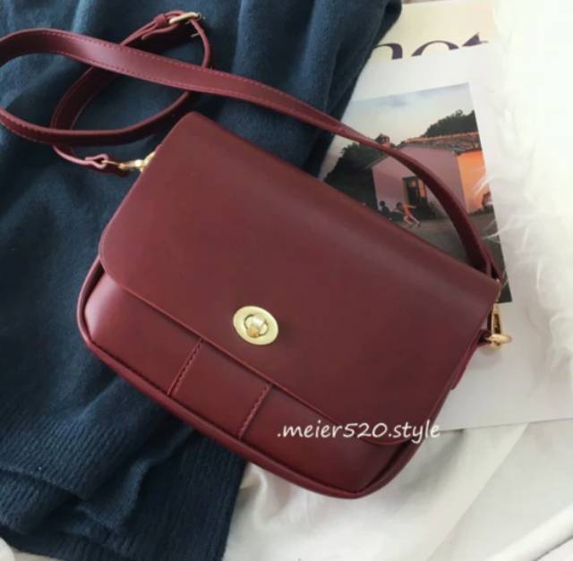 tas impor wanita selempang bahan kulit batam murah handbag