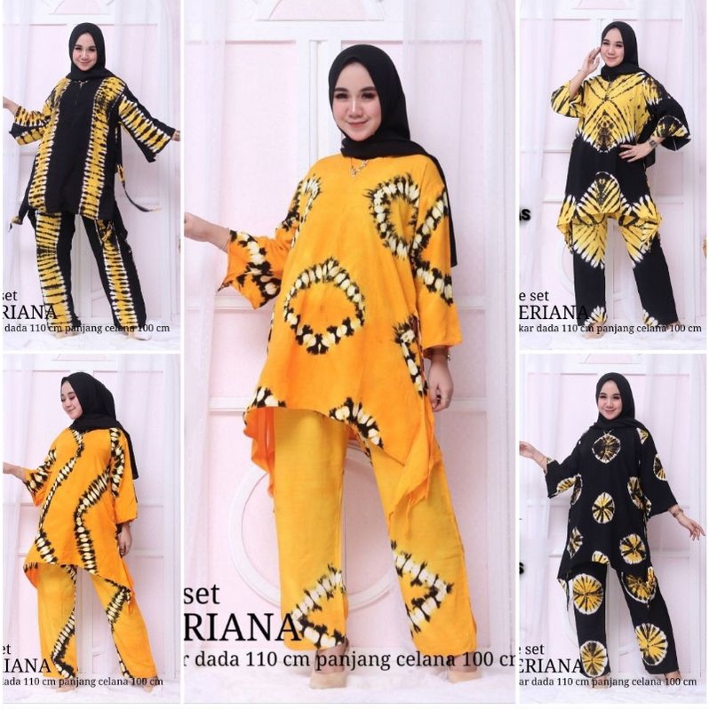 Oneset Tiedye Warna || Setelan Waka-waka || Cp Tiedye