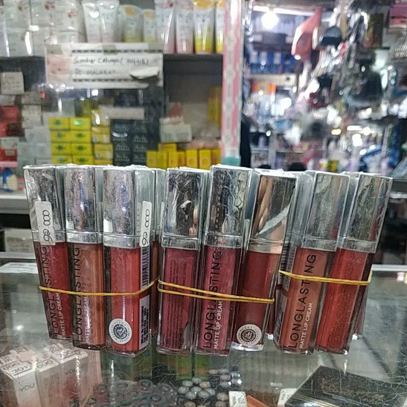 LT Pro Longlasting Matte Lip Cream Lipstick Tahan Lama Di Bibir