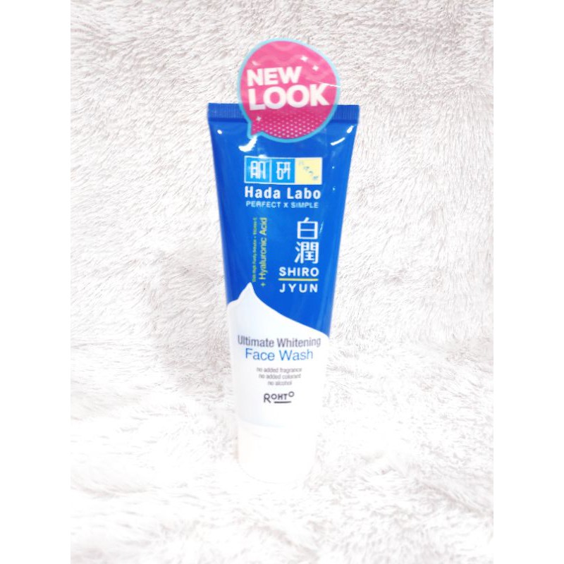 HADA LABO GOKUJYUN/HADALABO SHIROJYUN FACE WASH 100 ML ~ ORIGINAL 100%
