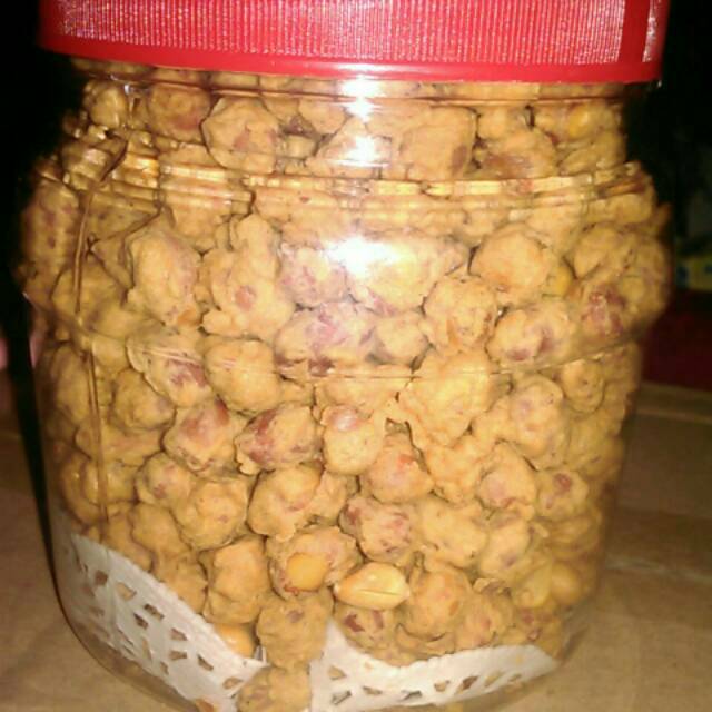 

Jual kacang medan toples -