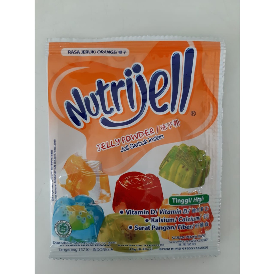 

Nutrijell Jelly Powder Rasa Jeruk 15g