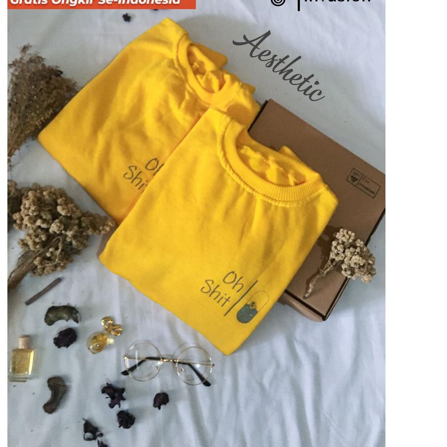 Bagus SWEATER DISTRO CREWNECK HITS MURAH OOTD WANITA PRIA Estetik AESTHETIC Shopee Indonesia