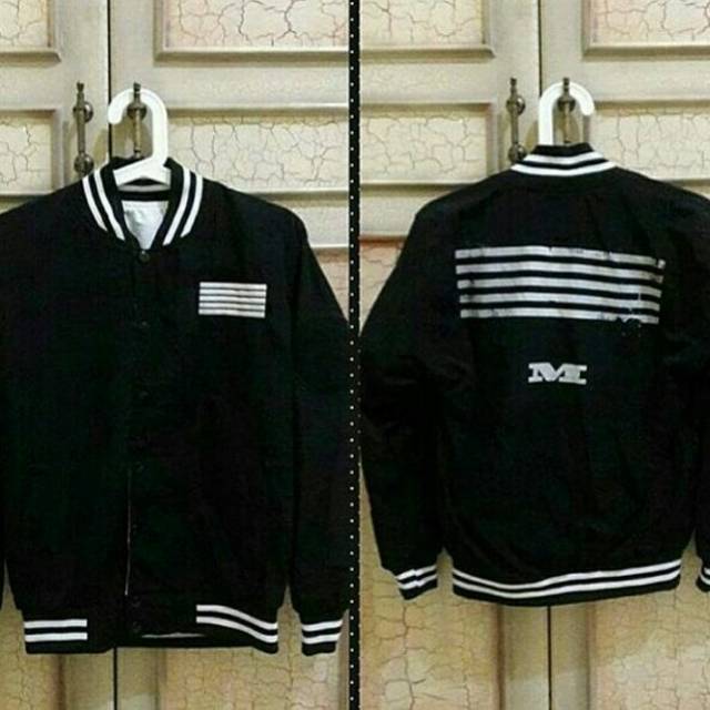 Jaket bomber VIP BIGBANG BOLAKBALIK
