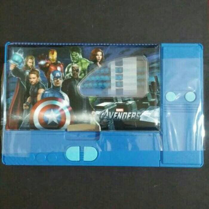 

TERMURAH / Tempat pensil plastik jumbo superhero avengers