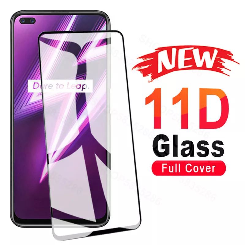 3IN1 TEMPERED GLASS LAYAR KAMERA SKIN CARBON REALME 6 PRO 6PRO TG ANTI GORES FULL SCREEN PROTECTOR