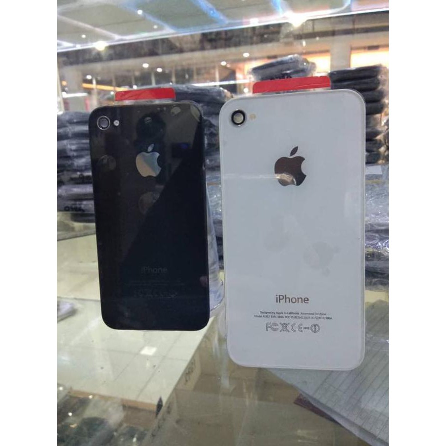 TUTUP BATREI / CASE / BACKDOOR/CASING/HOUSING IPHONE 4/4G GRADE AAA