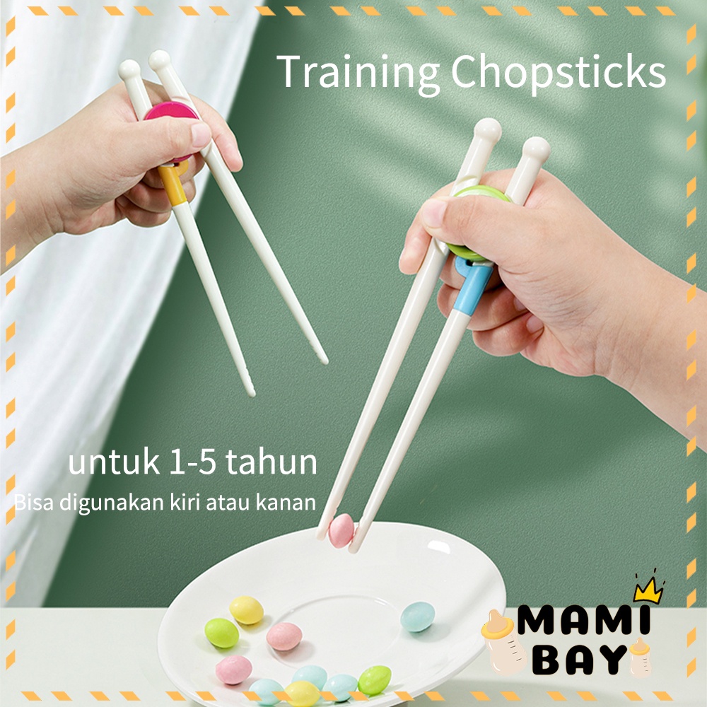 Mamibayi Children training chopstick/sumpit anak belajar makan