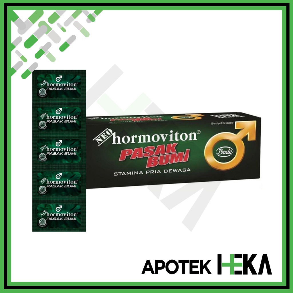 Neo Hormoviton Pasak Bumi Box Isi 10x5 Kapsul Stamina Pria Dewasa (SEMARANG)