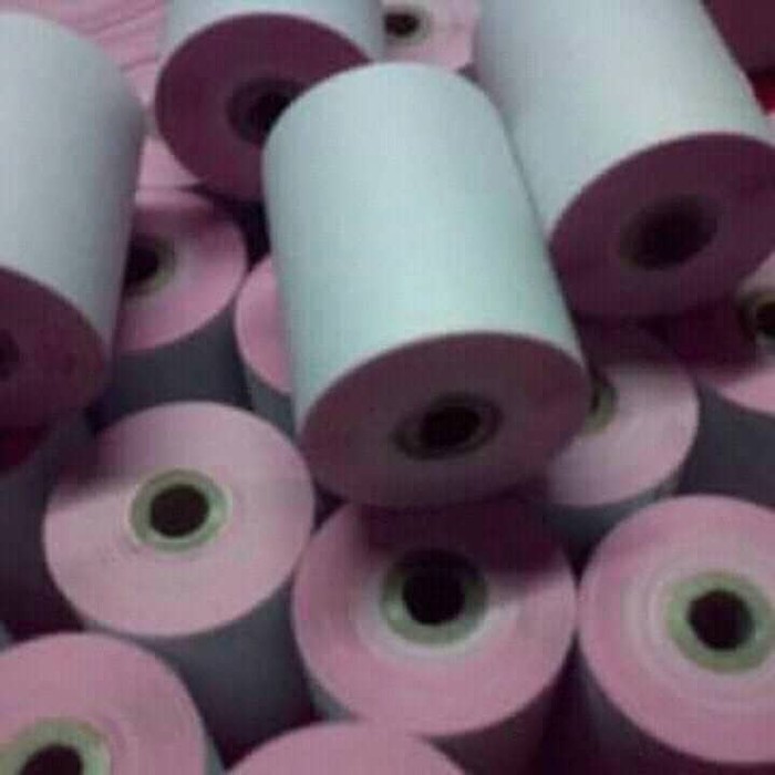 

Promo kertas printer kasir 2 ply size 75 x 58 Diskon