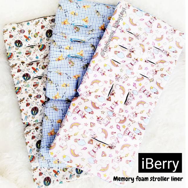 IBERRY MEMORY FOAM STROLLER LINER