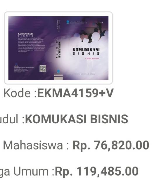 Komunikasi Bisnis Ekma 4159 Modul Universitas Terbuka Prodi Akuntansi Shopee Indonesia