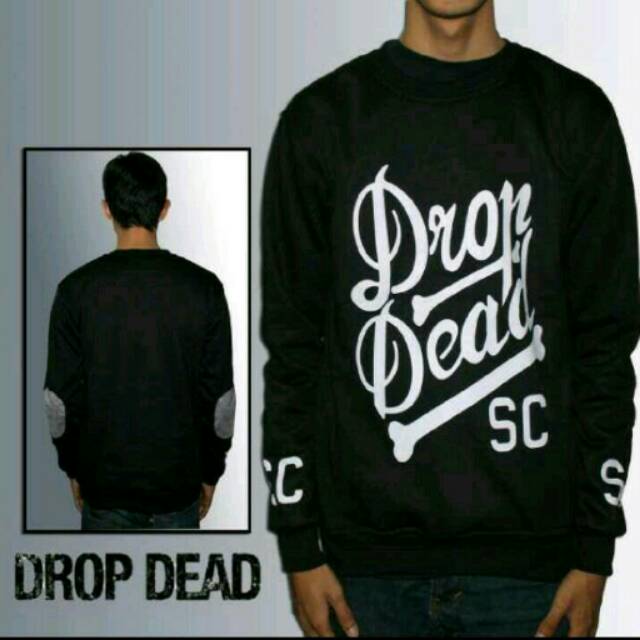 Sweater drop dead sc/sweater drop dead sc keren