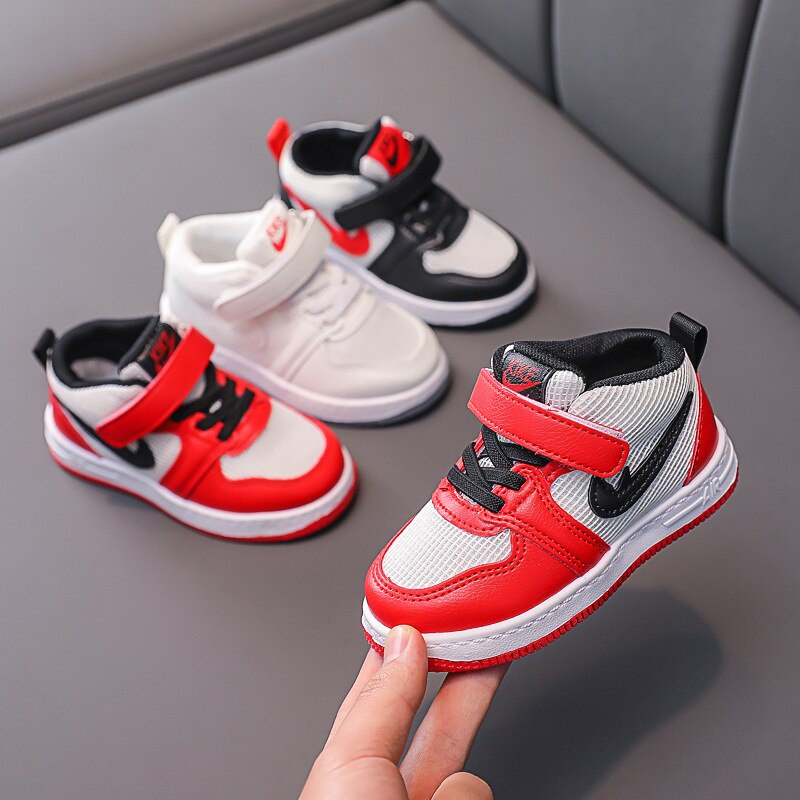 Sepatu Anak Laki Laki - Sepatu Anak Perempuan NICKO AIR MOTIF 032 Sepatu Sport Anak Casual Import