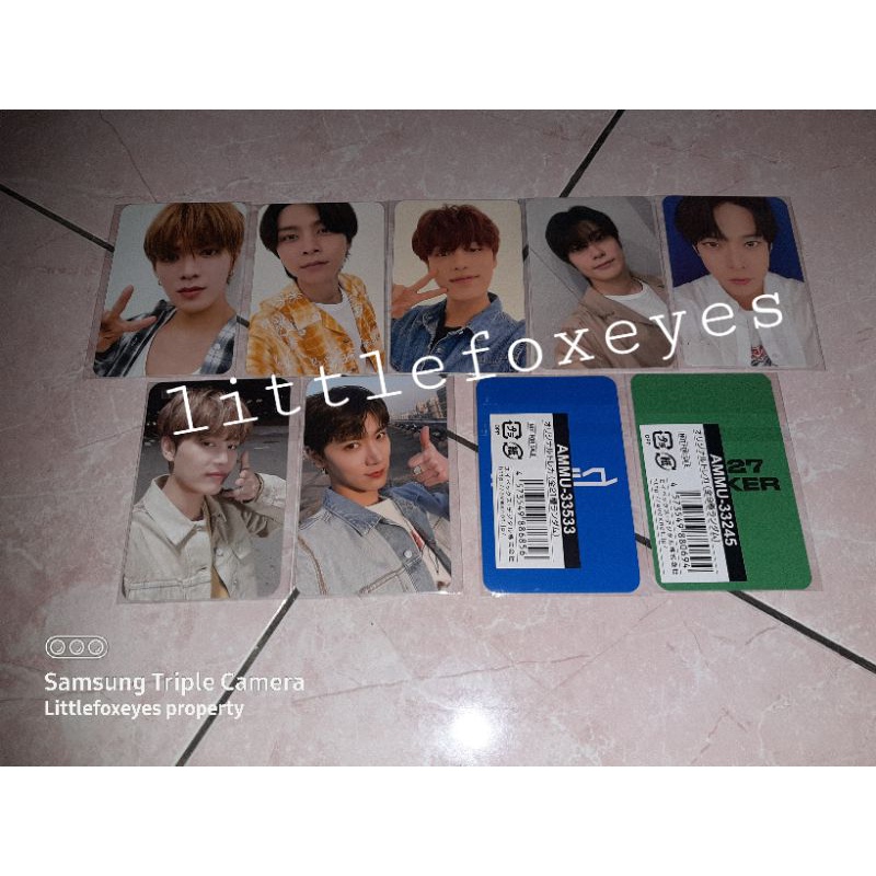 Jual Mumo Photocard benefit NCT Universe NCT 127 Sticker Taeil, Johnny