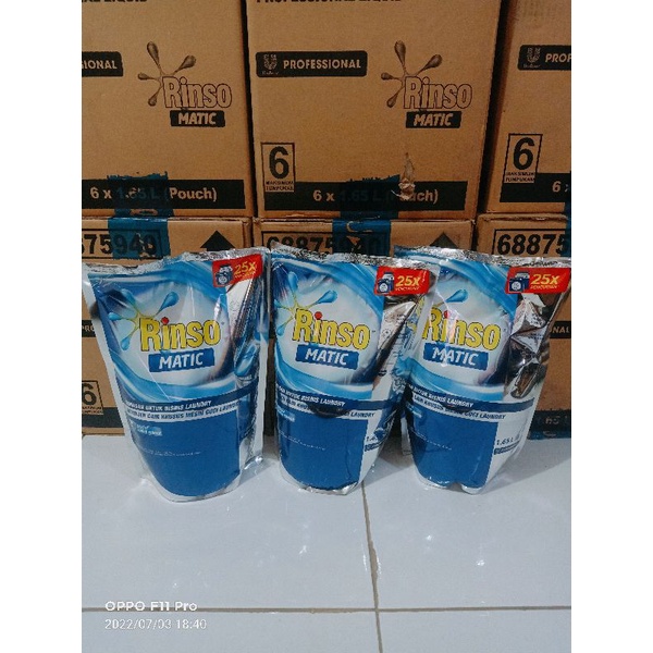 rinso matic refil cair 1.65L