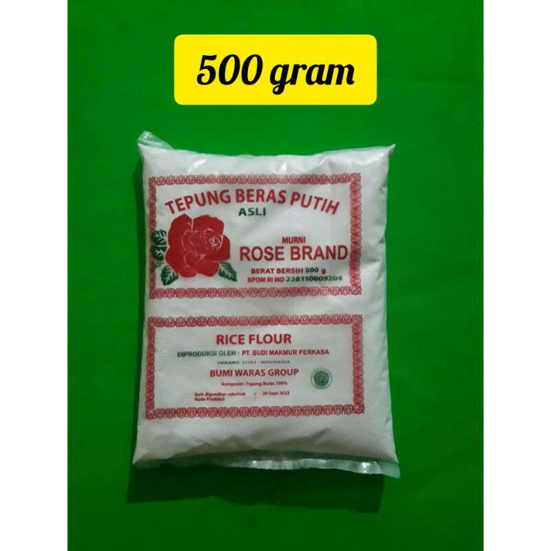

Tepung Beras Rose Brand 500 gram