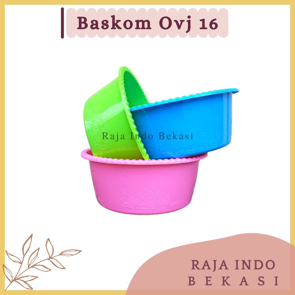 RAJAINDOBEKASI Tebal Baskom Waskom Wakul Ovj 16 Mangkok Besek /Waskom / Baskom Berkatan Wakul Nasi Hajatan Original