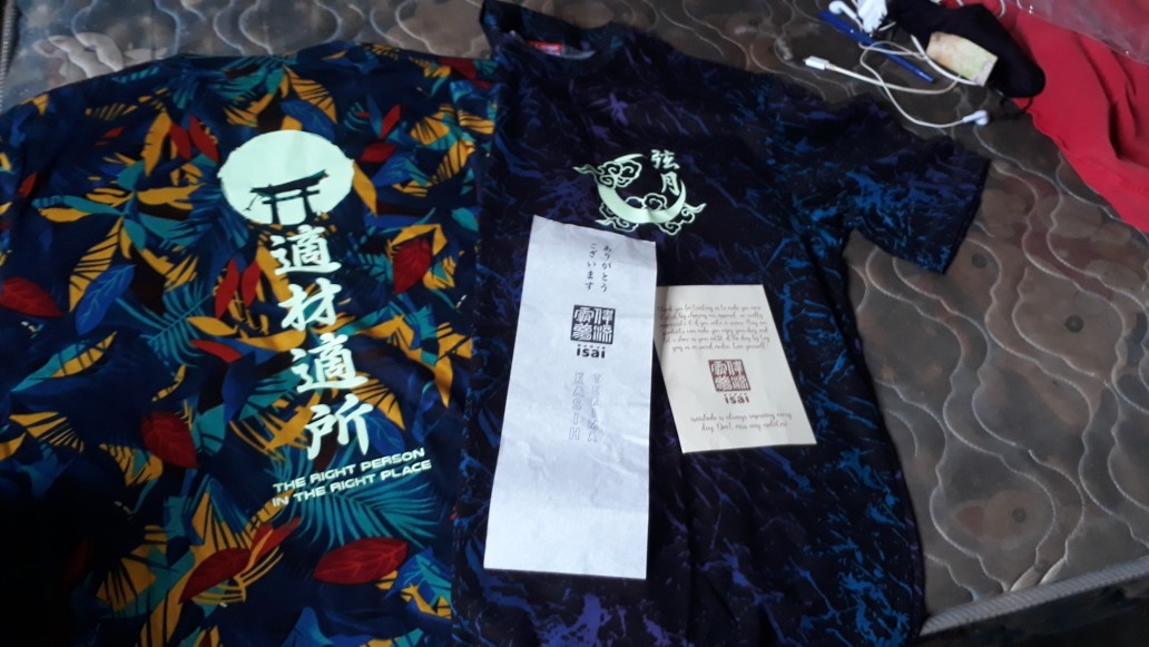 Isaishodo - Gengetsu / Urban Batik / T-shirt / 7 Varian / Kaos Jepang / Unisex