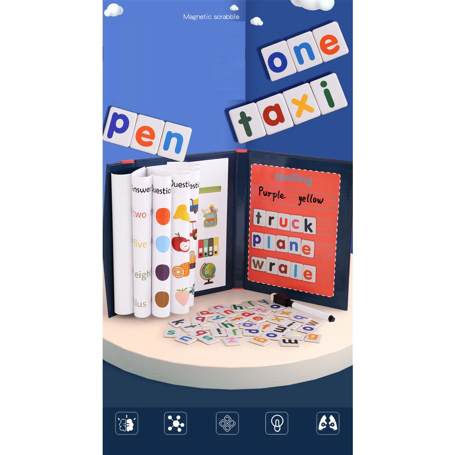 

Buku Spelling Game / Permainan Huruf dan Angka