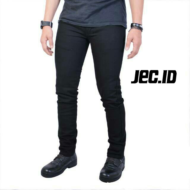 Celana Jeans Long Black JEC ID Premium Slim