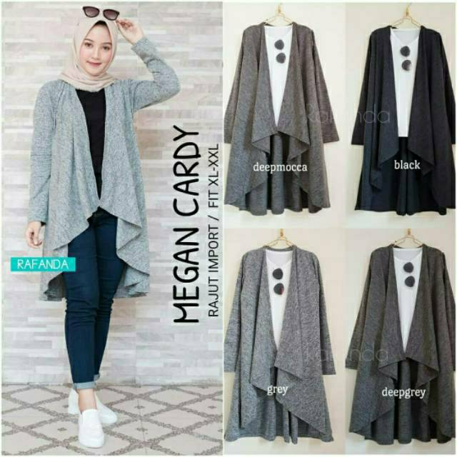 Megan Cardy, KARDIGAN RAJUT WANITA SUPER CANTIK BAHAN RAJUT IMPORT  LD100-120 TERMURAH TERLARIS OOTD