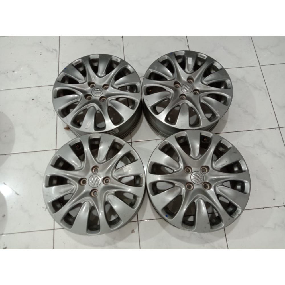 Velg Second 2nd Oem BALENO R16X6 Lubang 4X100 ET50
