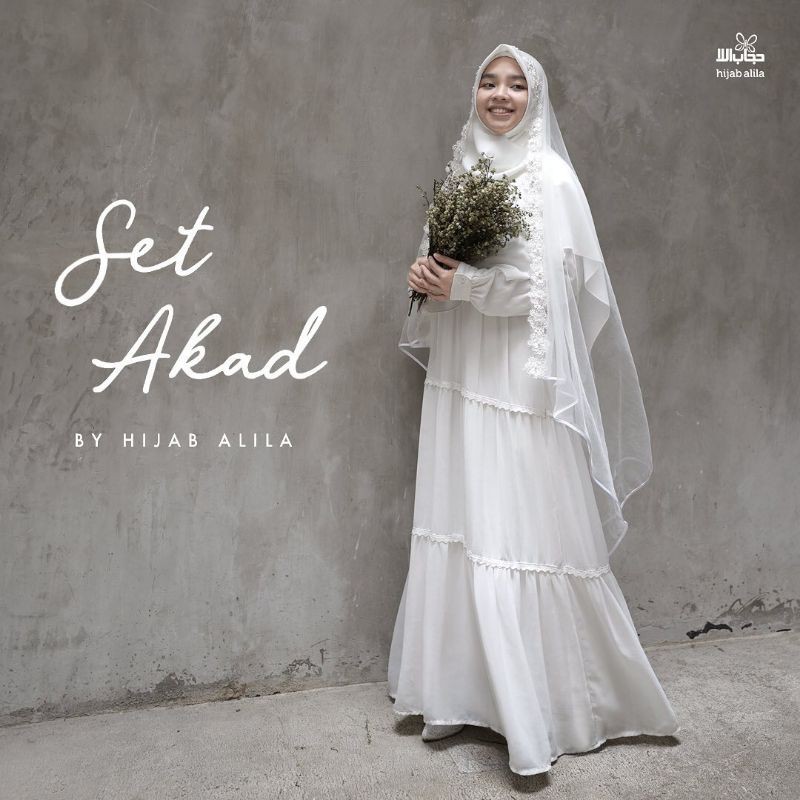 SET AKAD BY HIJAB ALILA GAMIS GALERI