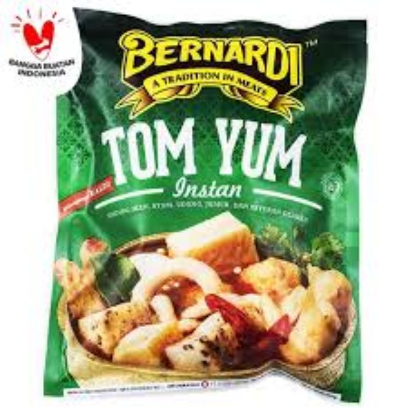 

BERNARDI TOM YUM / Bakso ikan Mix Bumbu Tomyam / Shabu-Shabu | Berat Bersih 300gr
