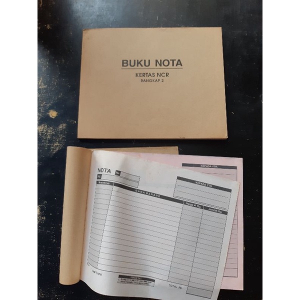 

Buku Nota NCR Tanda Terima Nota Kontan