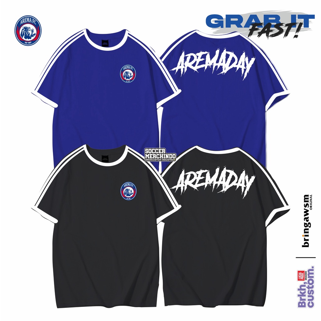 A3 KAOS AREMA MALANG AREMANIA AREMANITA FOOTBALL FANS KAOS CASUAL KAOS SUPORTER KAOS BOLA KAOS DISTRO KAOS AWAYDAYS BRKHCUSTOM