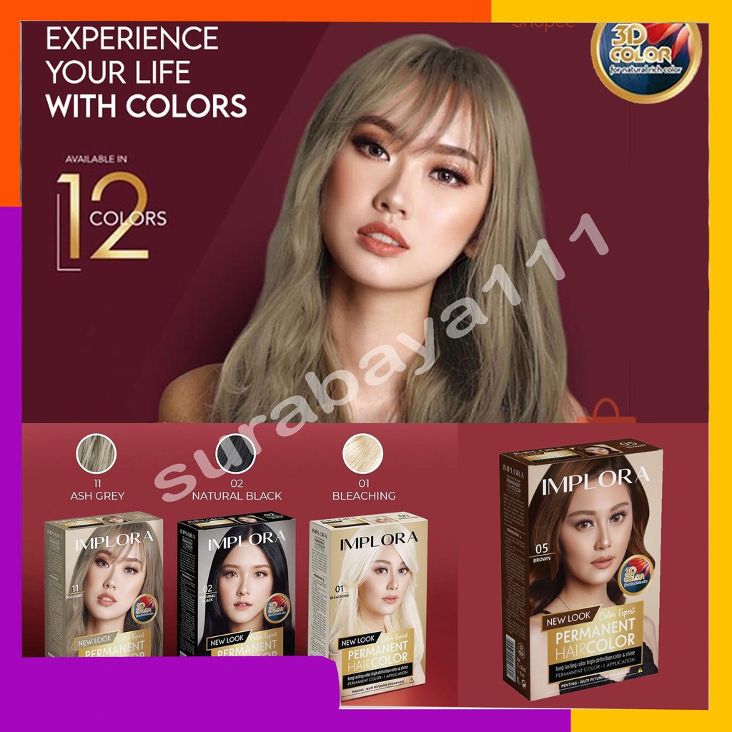 Implora semir rambut hair color