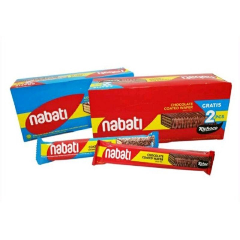 

Nabati Coated Wafer 8gr - Pak isi 14 Sachet