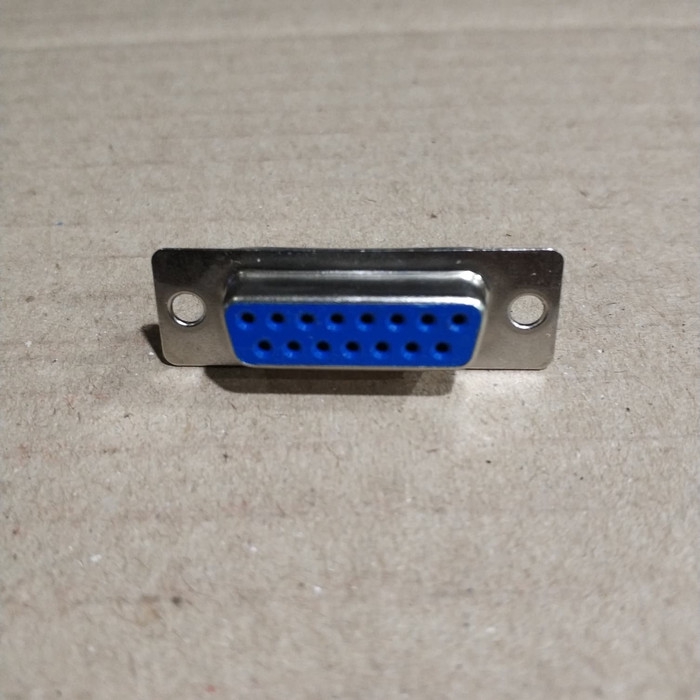 Connector Komputer 15 pin Female / Konektor Komputer 15pin cewe