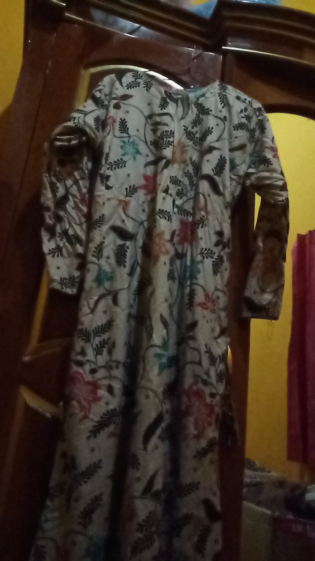 Gamis Batik Manggar, Padi,sekar,cantik,kubis,kipas,daun,ms Gamis Batik Bumil/busui Allsize Dan Jumbo