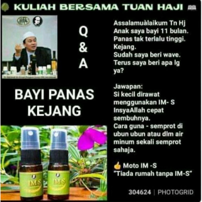 IMS HPA Pak Haji - herba semprot mengatasi berbagai penyakit