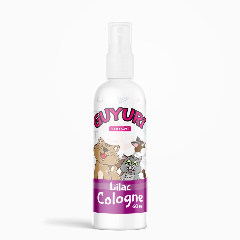 Parfume Kucing Guyuri Cologne Cat 60 ml Non Alkohol