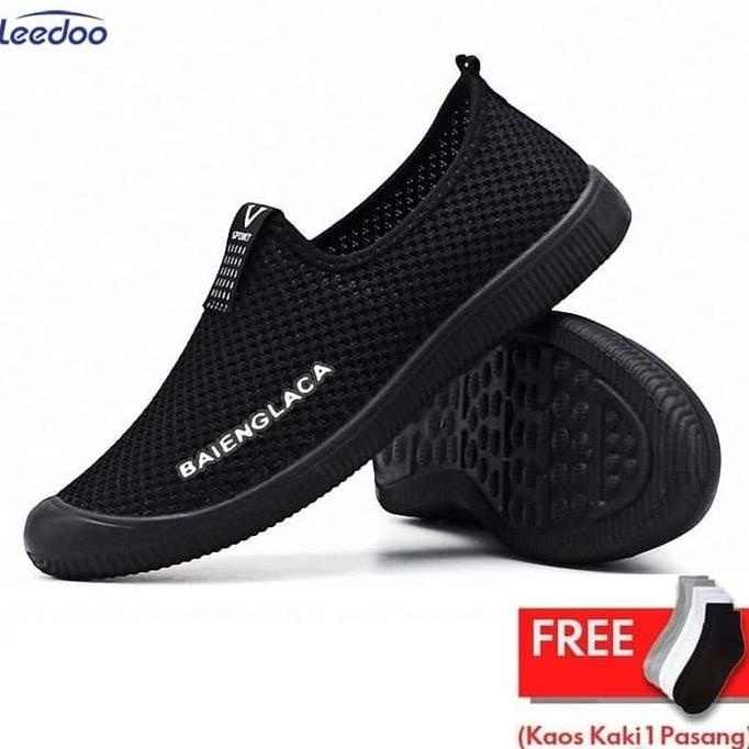 Leedoo Sepatu Pria Sepatu Slip On Pria Sepatu Casual Pria MR209
