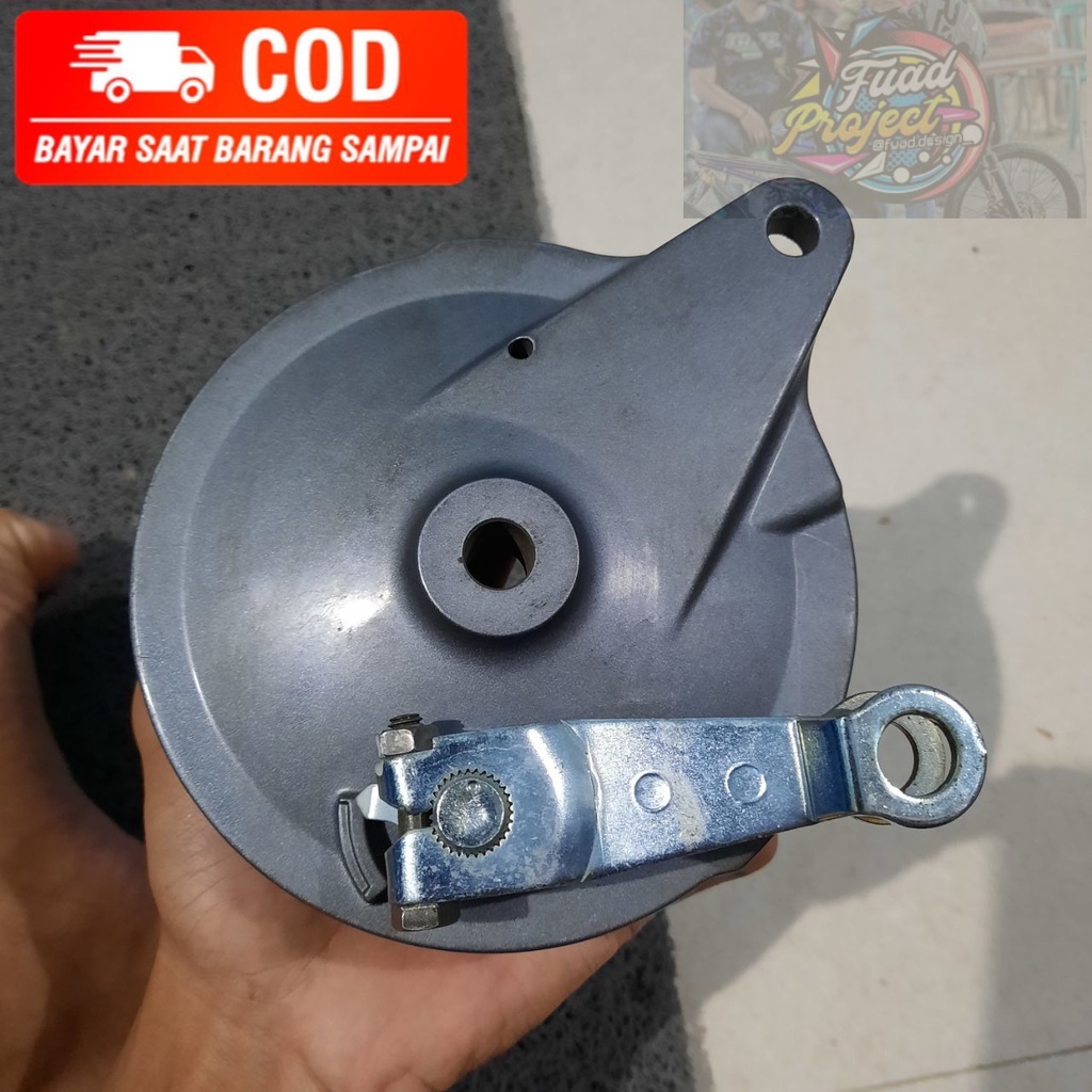 COD TUTUP TROMOL BELAKANG YAMAHA FIZ R FIZR VEGA R LAMA JUPITER LAMA ORI SET KAMPAS DAN PAHA REM, KO