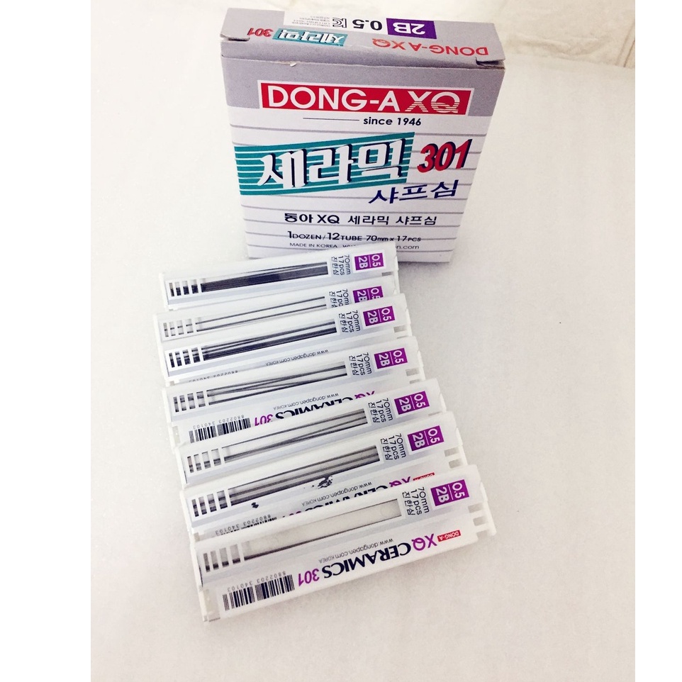 

[ Grosir ATK ] Isi Pensil Mekanik 2B DONG-A Ceramik 0,5mm