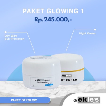PAKET GLOWING 1 - dr. Ekle's Skincare Bandung