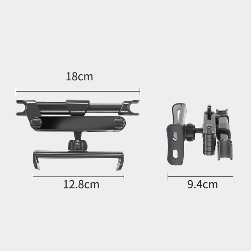 Stand Holder Hp / Tablet 4-11 &quot;Untuk Sandaran Kepala Jok Belakang Mobil