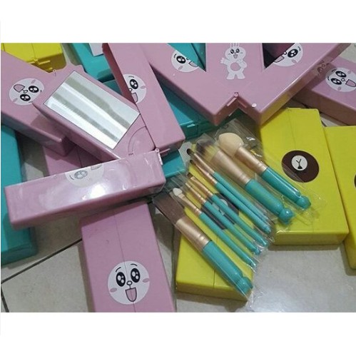 Paket Kuas LINE isi 8pcs Box warna