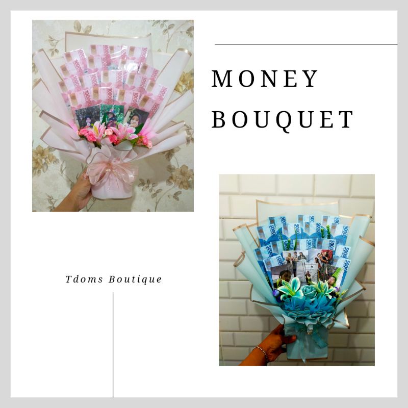 Money Bouquet / Buket Uang / Buket Foto
