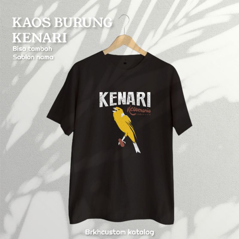 KAOS KENARI | KAOS MURAI BATU | KICAUMANIA | KAOS BURUNG LOVEBIRD| KAOS  CUCAK IJO | KAOS MURAI BATU