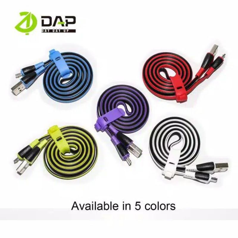 Kabel Data DAP DPM100 Kabel Charger Kabel Casan DAP DPM100N Android Micro BB isi 30Pcs