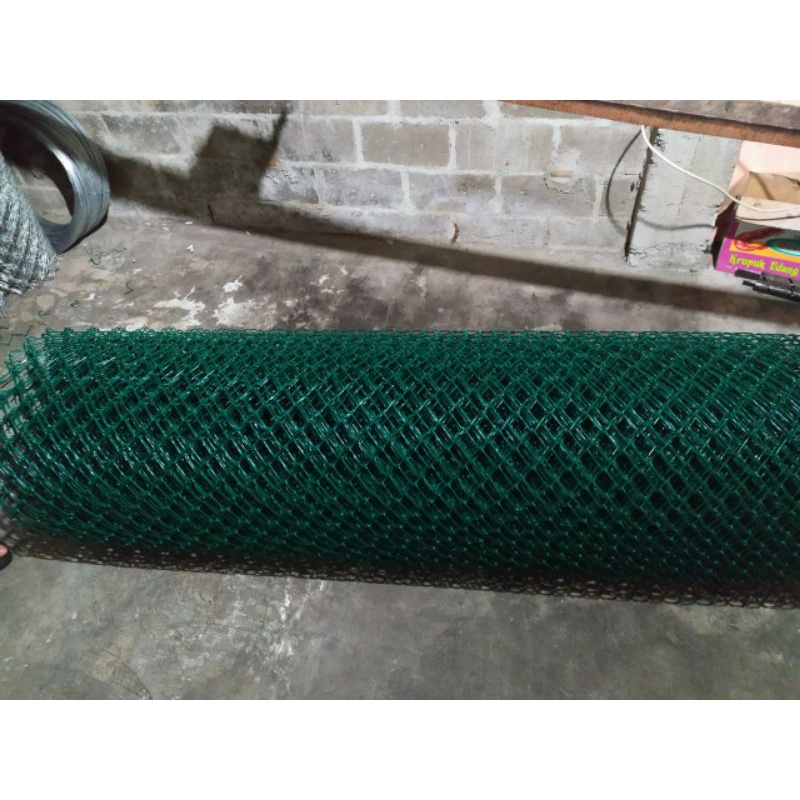 Kawat Pagar Harmonika PVC 1,6mm tinggi 2 meter