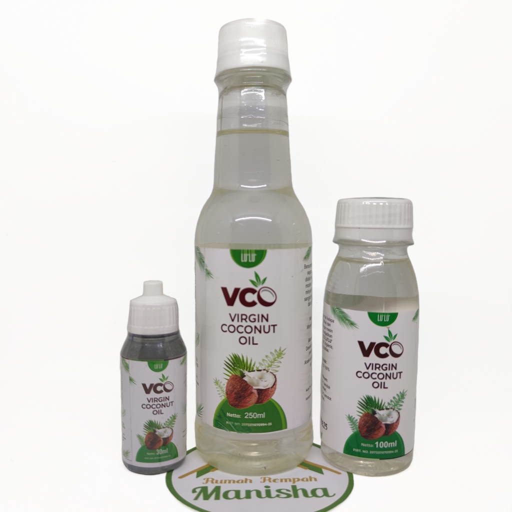 VCO Virgin Coconut Oil Minyak Kelapa LuLu Lu'Lu' Herba Natura 100ml