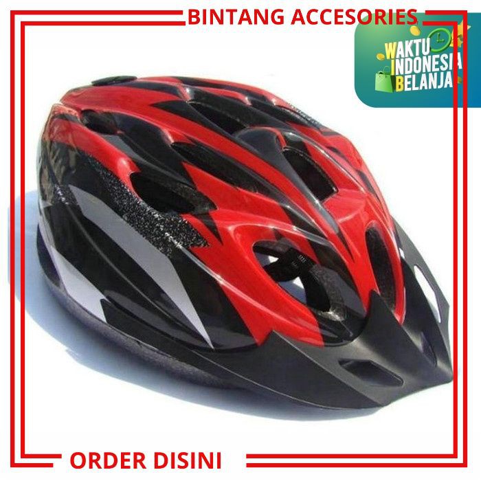 W342 HELM SEPEDA HELM SPEDA DEWASA PELINDUNG KEPALA PERLENGKAPAN SEPEDA AKSESORIS SEPEDA